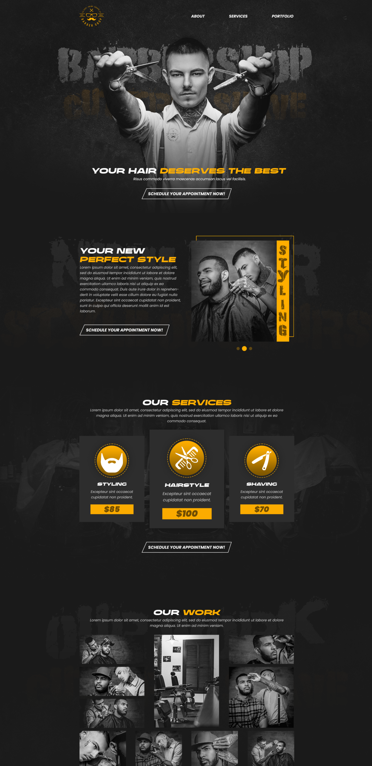 Image gallery marquee