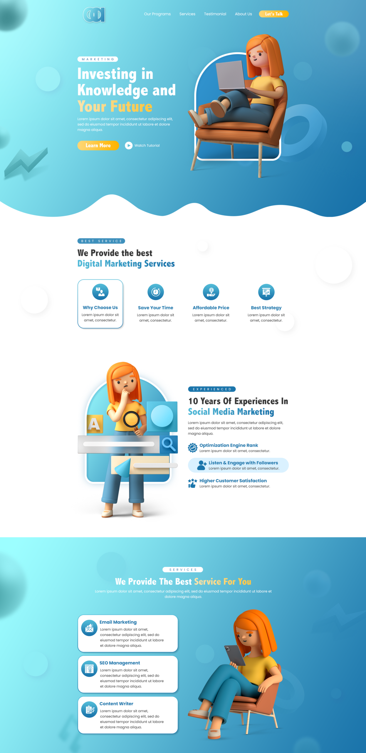 Image gallery marquee